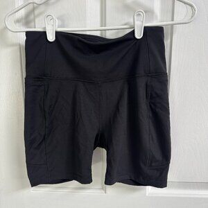 Calia Black Bike Shorts